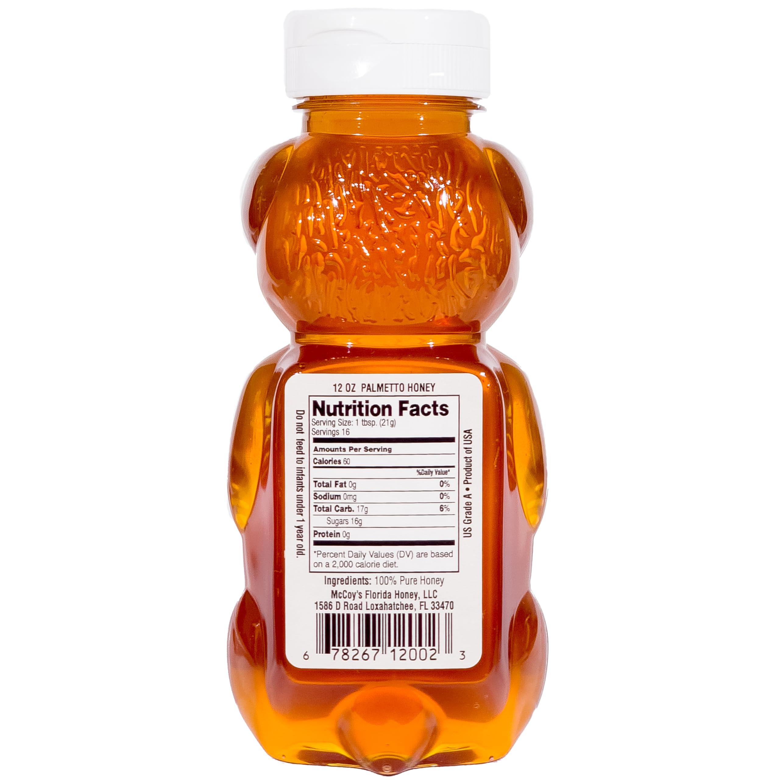 Amazon.com : McCoy's Honey - 100% Pure, All-Natural, Raw Honey